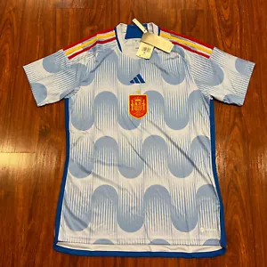 2022-23 Maglia Calcio Uomo Adidas Spagna Nazionale Nazionale Away Medium M - Foto 1 di 9