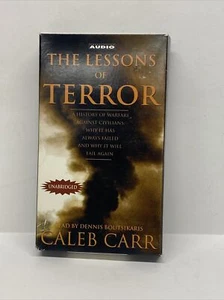 The Lessons of Terror by Caleb Carr Audio Cassettes 2002 - Picture 1 of 3