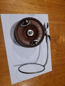 Rare Silky Oak Alvey Sidecast Fishing Reel - Picture 1 of 15