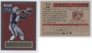 2001 Topps Heritage Chrome /556 Terry Glenn #68