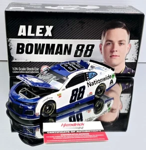 AUTOGRAPHED ALEX BOWMAN 2019 NATIONWIDE INSURANCE 1/24 ACTION - Picture 1 of 7
