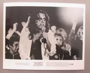 Foto promocional Alice Cooper 8 X 10 foto brillante en blanco y negro Bienvenido a mi... - Imagen 1 de 1