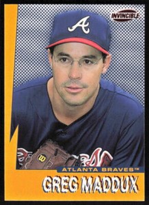 1999 Pacific Invincible #3 Greg Maddux Seismic Force Portrait  - FREE SHIPPING
