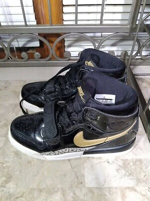 Nike Air Jordan Legacy 312 GS Negro Metálico Dorado AT4040-007 Juvenil 4.5 Foto 1 de 4