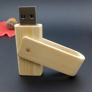 Bambus USB Laufwerk 32gb Speicher Home Office umweltfreundliche & nachhaltige Materialien - Bild 1 von 10