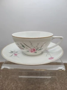 1 Golden Rose Gold Tea cup & Saucer coffee USED - Picture 1 of 5