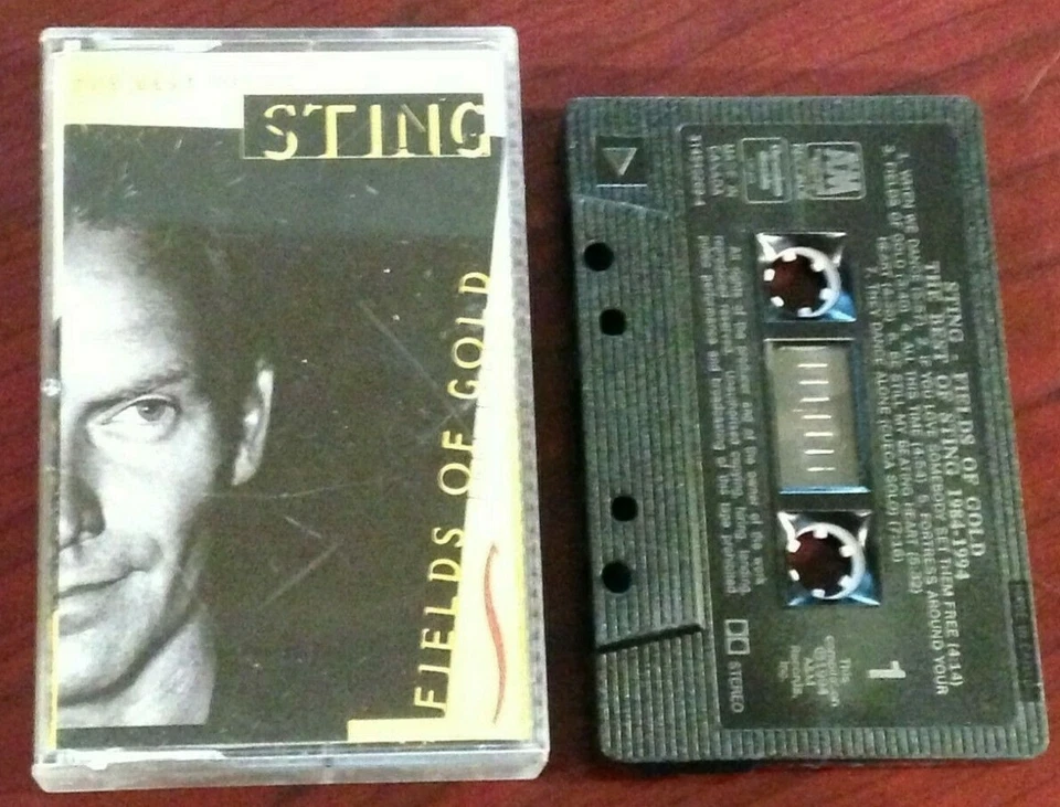 STING  K7  " Fields of Gold - The Best of Sting 1984-1994 " A&M Canada 1994' - Image 1 of 1