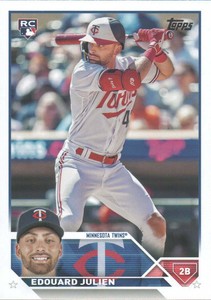 2023 Topps Update Baseball #US222 Edouard Julien RC