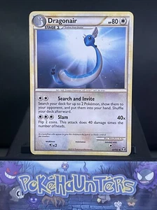 Pokemon Card Dragonair 32/102 Non Holo HGSS Triumphant Uncommon Light Play - Picture 1 of 2