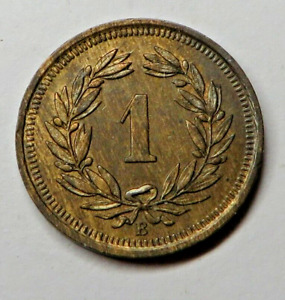 Switzerland Rappen 1931B Bronze KM#3.2 UNC