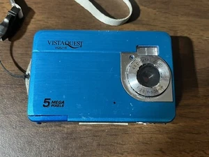 Vistaquest Blue 5mp Digital Camera VQ5218 For Parts Or Repair - Picture 1 of 4