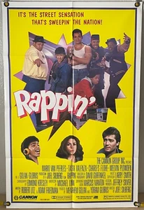 RAPPIN' FF ORIGINAL ONE SHEET MOVIE POSTER MARIO VAN PEEBLES MELVIN (1985) - Picture 1 of 1