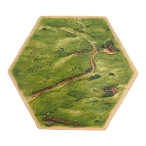 Die Siedler von Catan 3061 4. Edition Gelände Hex Fliese Ersatz Weide 2von4 - Bild 1 von 1