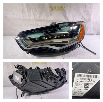 Faro LED completo conductor izquierdo Audi A6 S6 2012 2013 2014 2015 4G0941773E fabricante de equipos originales Foto 1 de 4