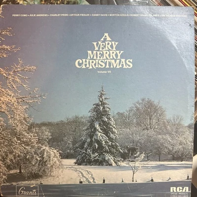 A Very Merry Christmas Volume VII Vinyl Record LP VG+ Album Foto 1 de 2