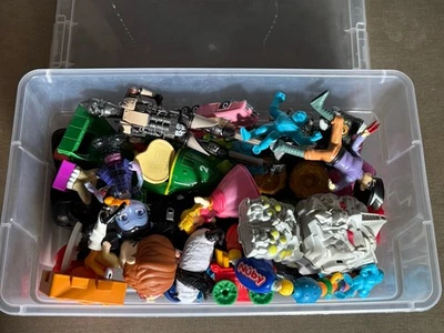 Bolsa tote pequena de brinquedos vintage em bom estado jogável. - Imagem 1 de 4