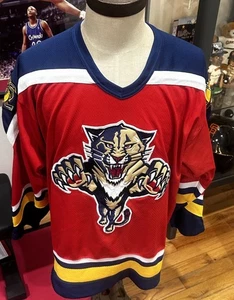 Vintage Starter Florida Panthers NHL Hockey Jersey Mens Large - Picture 1 of 6