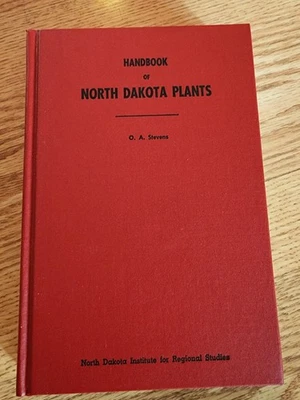 Handbook of North Dakota Plants by O. A. Stevens 1963 - Regional Studies — 第 1/4 张图片