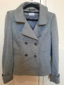 Jeanswest Double Breasted Pea Coat Size 8 - Excellent Condition - Picture 1 of 4
