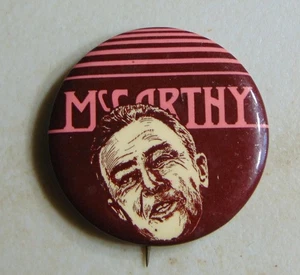 Eugene McCarthy 1968 campaign pin button political - Picture 1 of 1