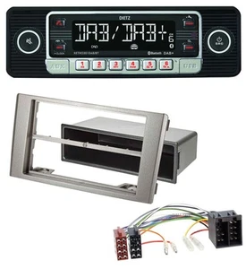 Dietz USB DAB MP3 Bluetooth Autoradio für Iveco Daily (2006-2014) silber - Bild 1 von 9