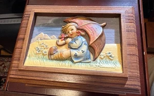 Goebel Hummel Anri Umbrella Girl Four Seasons Music Box Limited Edition - Picture 1 of 6