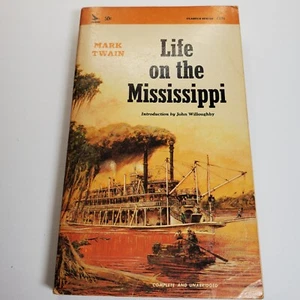 Life on the Mississippi by Mark Twain 1965 Paperback Airmont Classics Series - Picture 1 of 8