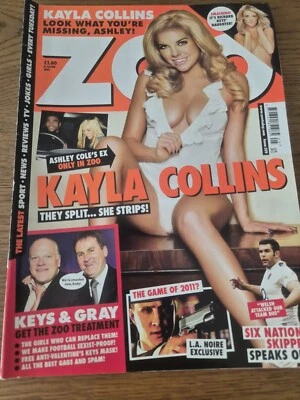 Zoo Magazine 4-10th February 2011 Kayla Collins, Danni Sheehan - Image 1 of 2