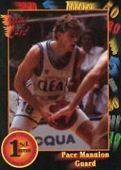 1991-92 Wild Card #65 Pace Mannion