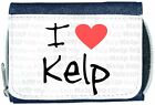 I Love Heart Kelp Denim Wallet