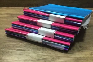 Mara Mi 3-pc X4 +1 Journals 40-sheet each 6”X8” Ruled Notebooks **WEAR** - Picture 1 of 8