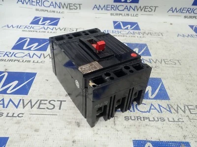 General Electric THED136070 70 Amp 3 Pole 600V Circuit Breaker Tested - Image 1 of 4
