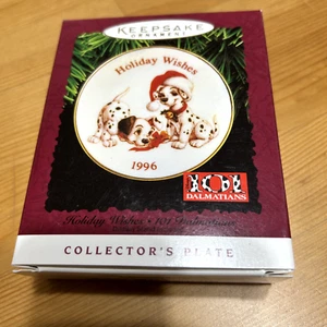 Vintage 1996 101 Dalmatians Disney Plate Ornament - Picture 1 of 3