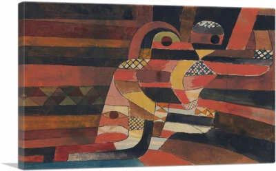 Impresión artística en lienzo Artcanvas Lovers 1920 de Paul Klee Foto 1 de 4