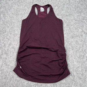 Athleta antikes burgunderrotes Speedlight Racerback-Tanktop Damengröße Small - Bild 1 von 6