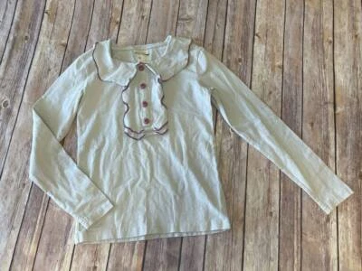 Camiseta Matilda Jane tamanho 10 Secret Fields Pretty Prose LS B16 - Imagem 1 de 3