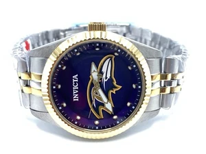 NEW INVICTA WATCH NFL Baltimore Ravens 42551 36mm PC21 Quartz NO BOX - Picture 1 of 5