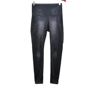 Lucy Leggings Womens Small Regular Denim Print Stretch Casual Athleisure Comfort - Picture 1 of 11
