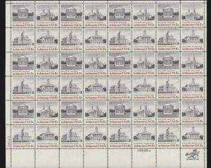 US 1779-82 15c Architecture Mint Stamp Sheet Mint OG NH - Picture 1 of 3