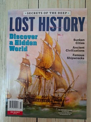 Secrets of the Deep Lost History January 2024 Magazine Discover a Hidden World Foto 1 de 3
