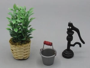 Pompe, seau, plante - L'originale Dolls' house - DeAgostini - Photo 1/2