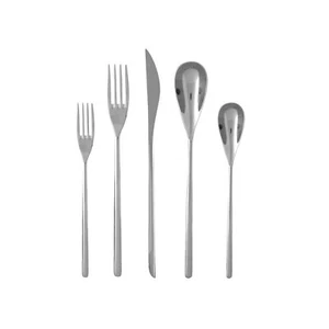 Fortessa Dragonfly 18/10 Stainless Steel Flatware 5 Piece Place Setting - Picture 1 of 4