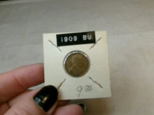 1909 B.U. Lincoln Weizen 1c One Cent Münze - Bild 1 von 4