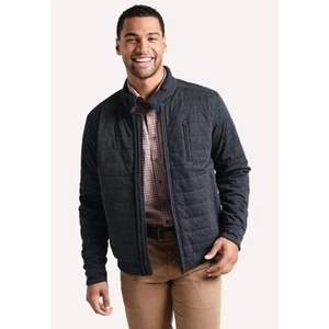 Rodd & Gunn Men's Evans Creek Quilted Creek Top Full Zip Jacket In Blue 2XL $199 - Picture 1 of 7
