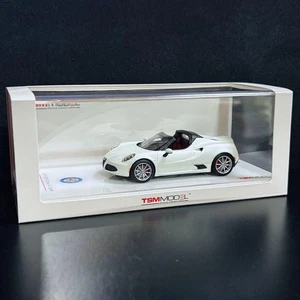 1/43 Tsm Alfa Romeo 4C Spider 2016 Fuji Bianco - Foto 1 di 8