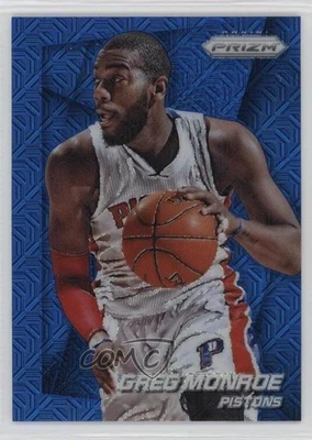 2014-15 Panini Prizm Blue Mojo Prizm Greg Monroe #103 - Image 1 of 2
