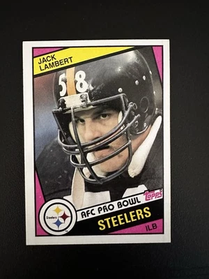 1984 Topps - Jack Lambert #167 - Image 1 of 2