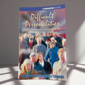 Difficult Personalities Guide Dr Helen McGrath 2000 Self-Help Paperback Book - Picture 1 of 12