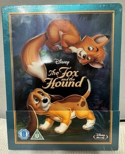 New Disney The Fox And The Hound Steelbook Factory Sealed Zavvi Region Free - Picture 1 of 3