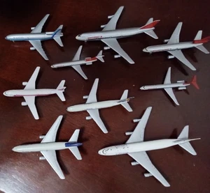 9 Schabak-Ertc Diecast Airliners Northwest x4 Lufthansa x3 Eastern Thai - Picture 1 of 4